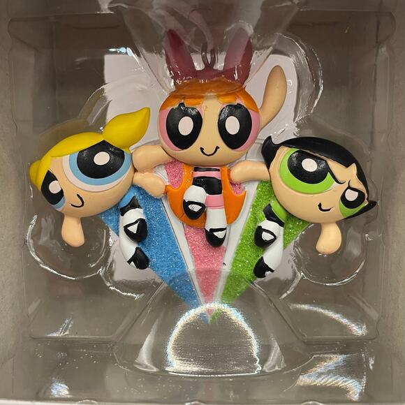 Hallmark Ornaments The Powerpuff Girls From Cartoon Network New In Box - Picture 2 of 4